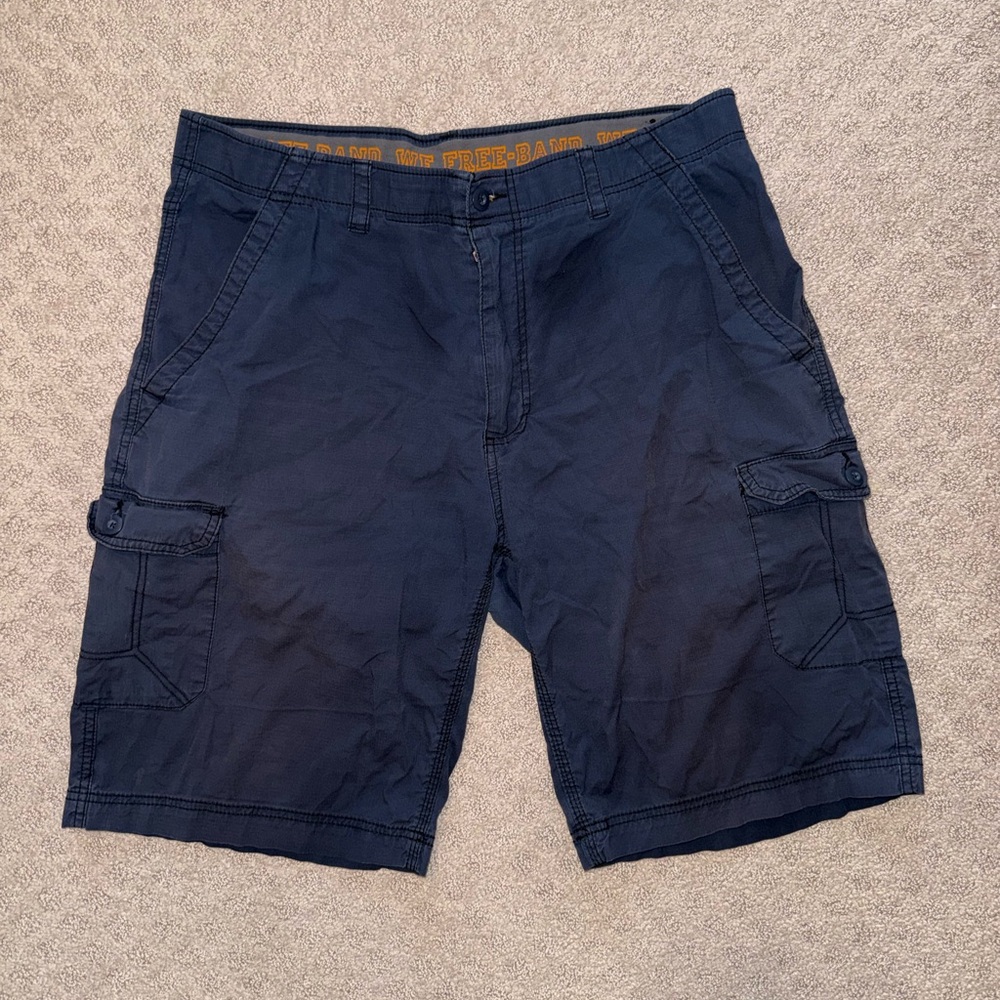 Men's Wear First Navy Cargo Shorts Size 38